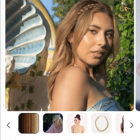 INH honey braid band - Picture 1 of 3